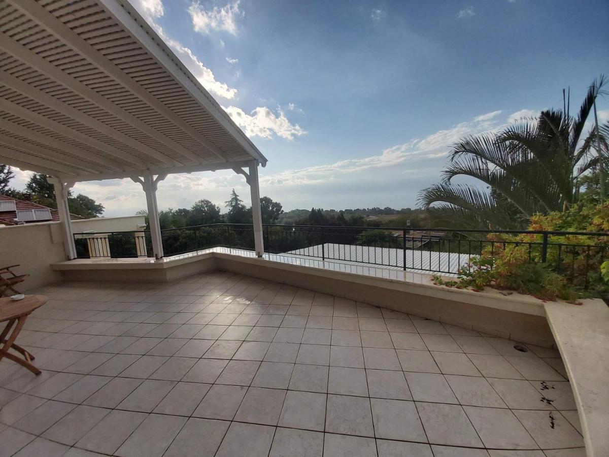 למרפסת La Balcona Apartment Chorazim Екстериор снимка